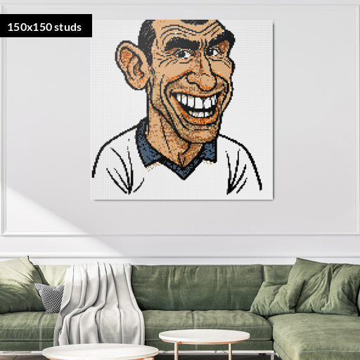 150*150studs, 120*120cm, 47,25*47,25inch