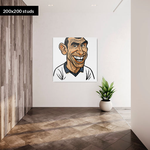 200*200studs, 160*160cm, 63*63inch