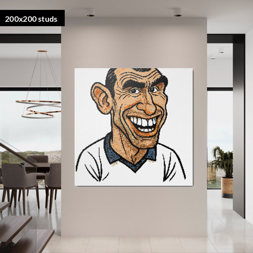 200*200studs, 160*160cm, 63*63inch