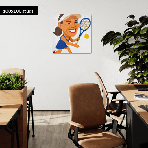 100*100studs, 80*80cm, 31,5*31,5inch