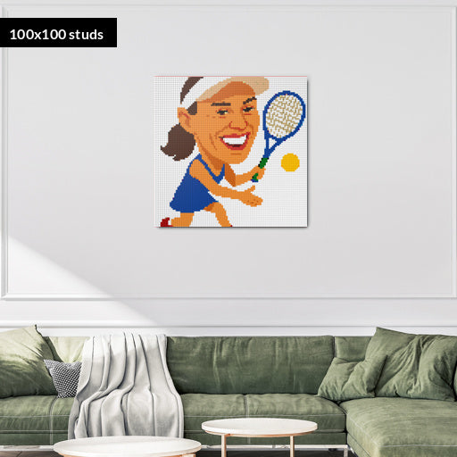 100*100studs, 80*80cm, 31,5*31,5inch