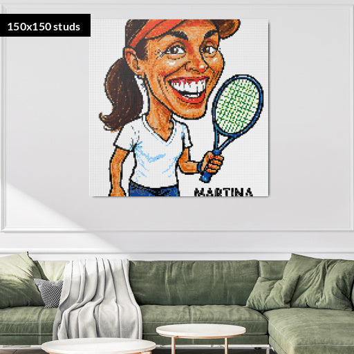 150*150studs, 120*120cm, 47,25*47,25inch