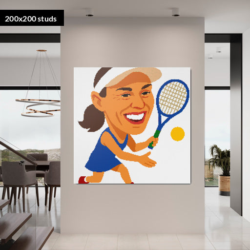 200*200studs, 160*160cm, 63*63inch