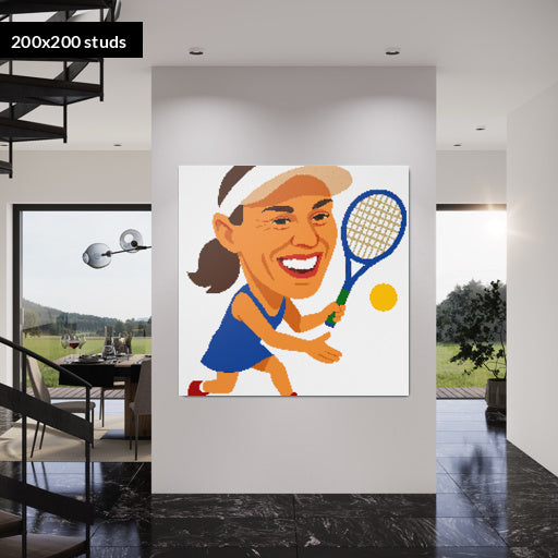 200*200studs, 160*160cm, 63*63inch