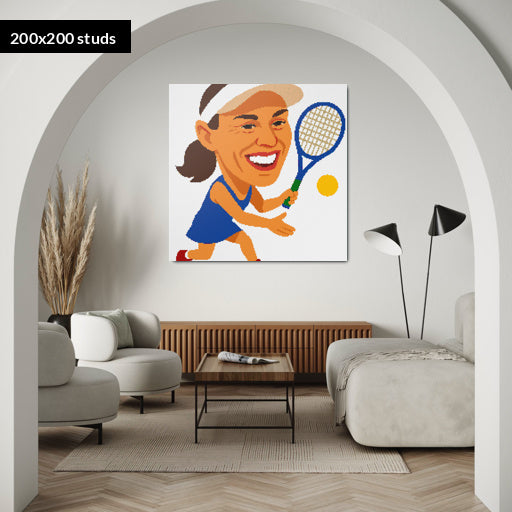 200*200studs, 160*160cm, 63*63inch
