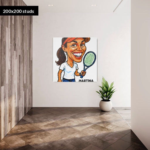 200*200studs, 160*160cm, 63*63inch