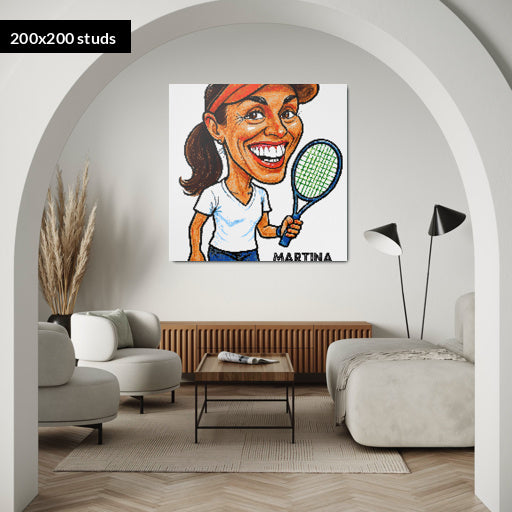 200*200studs, 160*160cm, 63*63inch