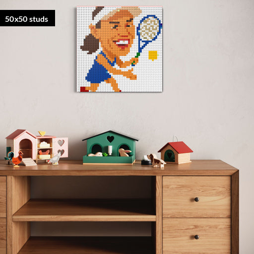 50*50studs, 40*40cm, 15,75*15,75inch
