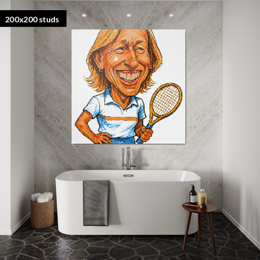 200*200studs, 160*160cm, 63*63inch