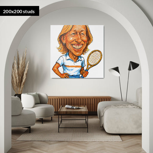 200*200studs, 160*160cm, 63*63inch