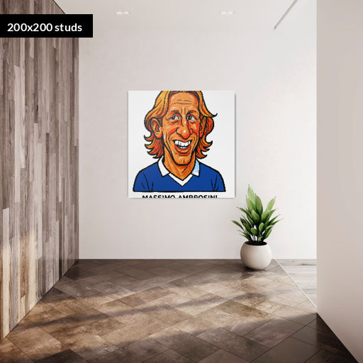 200*200studs, 160*160cm, 63*63inch