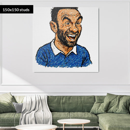 150*150studs, 120*120cm, 47,25*47,25inch