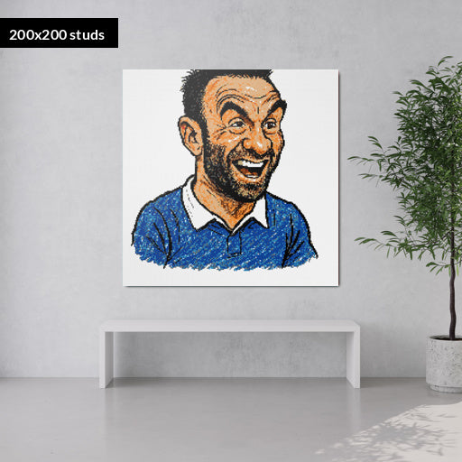 200*200studs, 160*160cm, 63*63inch