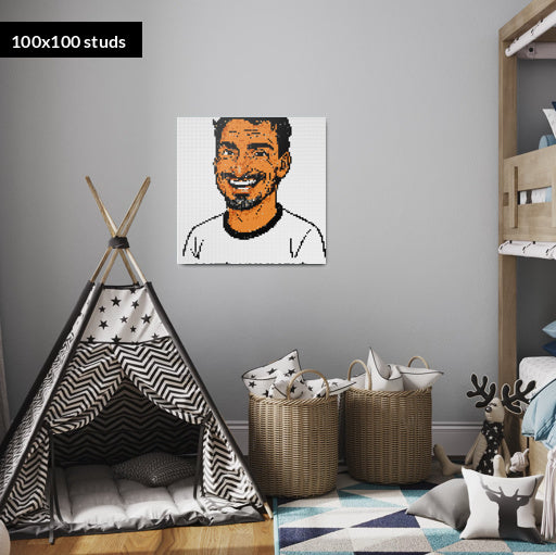 100*100studs, 80*80cm, 31,5*31,5inch