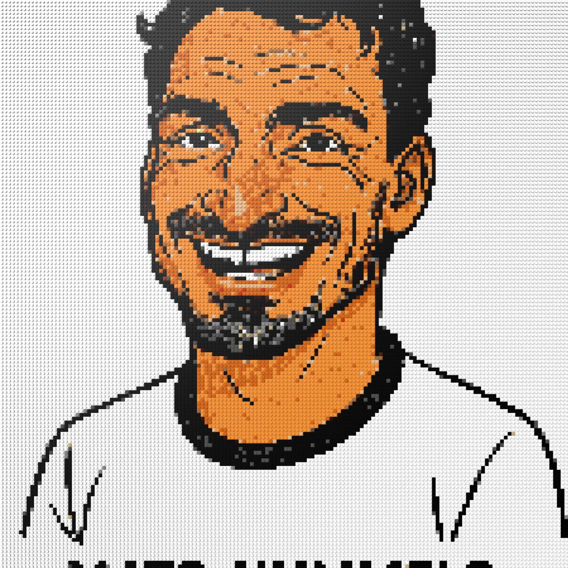 150*150studs, 120*120cm, 47,25*47,25inch