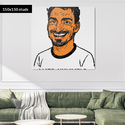 150*150studs, 120*120cm, 47,25*47,25inch