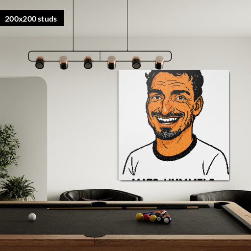 200*200studs, 160*160cm, 63*63inch