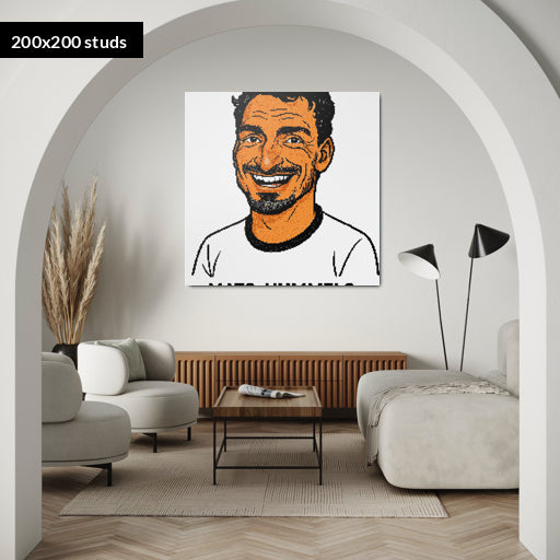 200*200studs, 160*160cm, 63*63inch