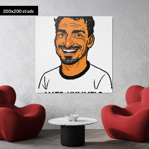 200*200studs, 160*160cm, 63*63inch