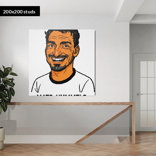 200*200studs, 160*160cm, 63*63inch