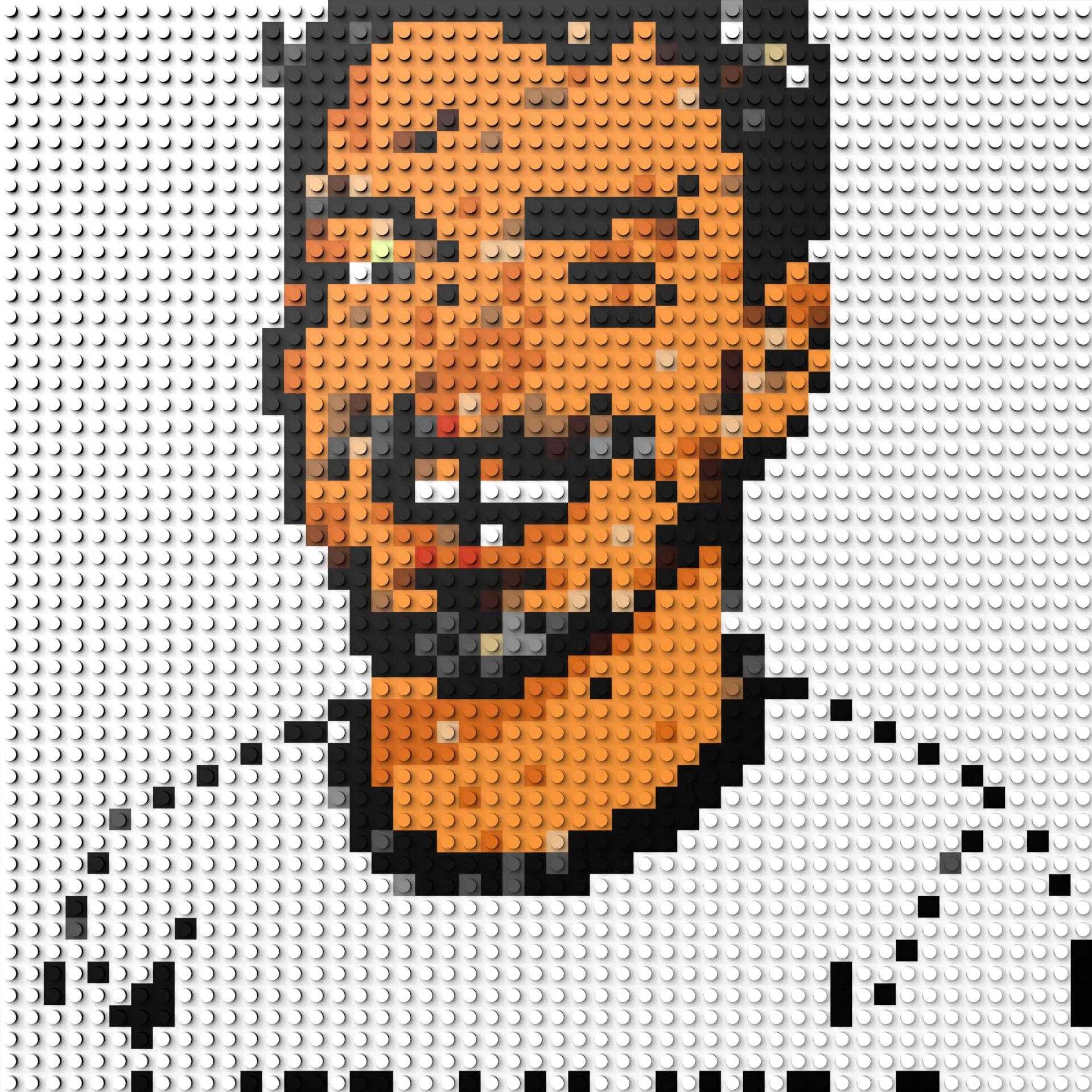 50*50studs, 40*40cm, 15,75*15,75inch