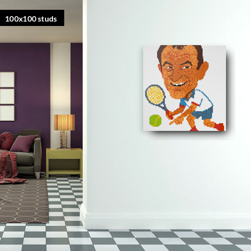 100*100studs, 80*80cm, 31,5*31,5inch