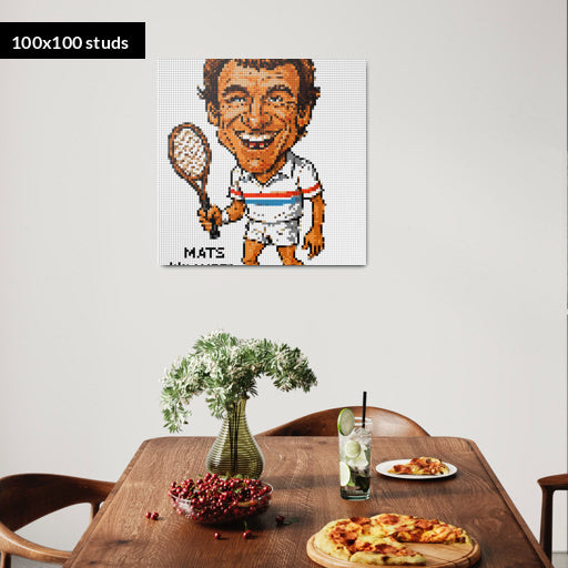 100*100studs, 80*80cm, 31,5*31,5inch