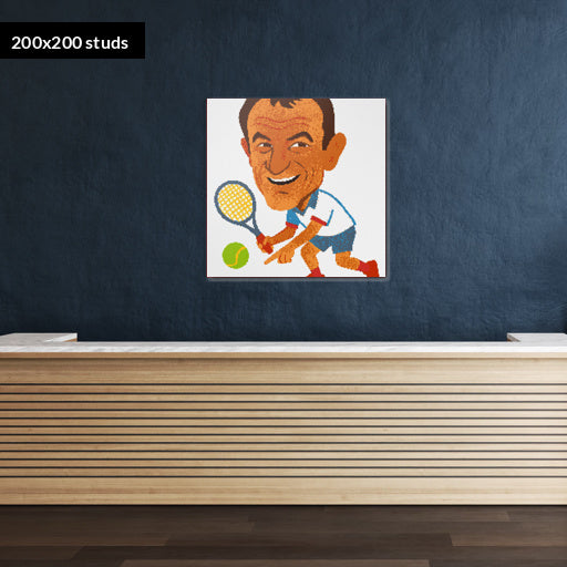 200*200studs, 160*160cm, 63*63inch