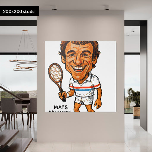 200*200studs, 160*160cm, 63*63inch