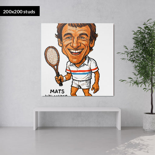 200*200studs, 160*160cm, 63*63inch