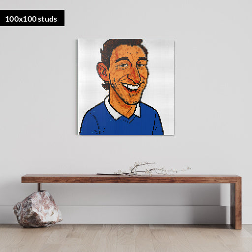 100*100studs, 80*80cm, 31,5*31,5inch