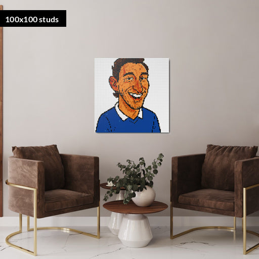 100*100studs, 80*80cm, 31,5*31,5inch