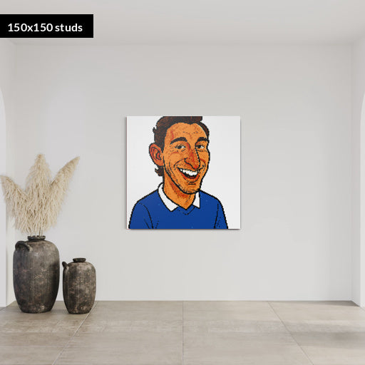 150*150studs, 120*120cm, 47,25*47,25inch