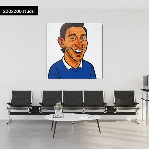 200*200studs, 160*160cm, 63*63inch