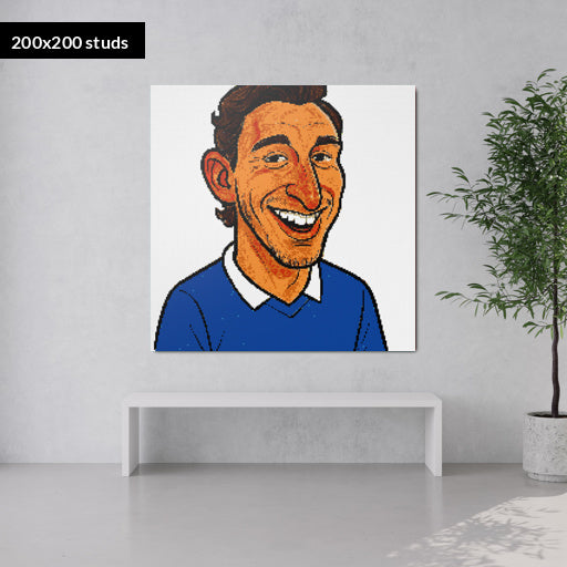 200*200studs, 160*160cm, 63*63inch