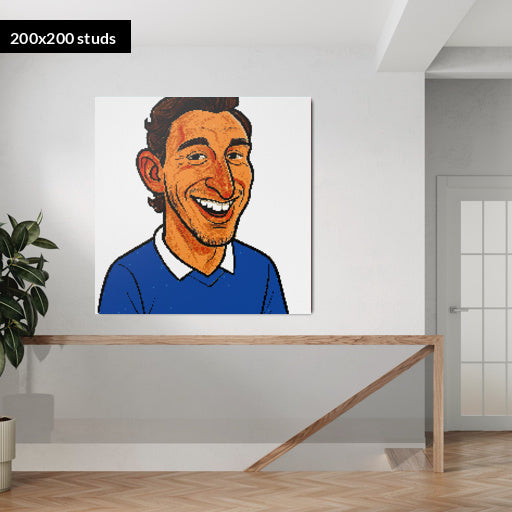 200*200studs, 160*160cm, 63*63inch