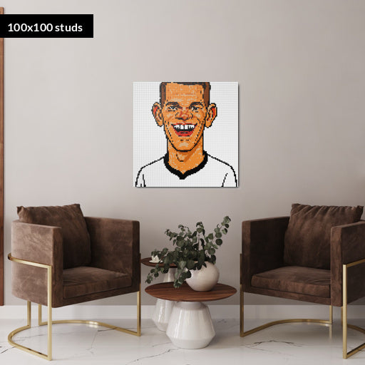 100*100studs, 80*80cm, 31,5*31,5inch