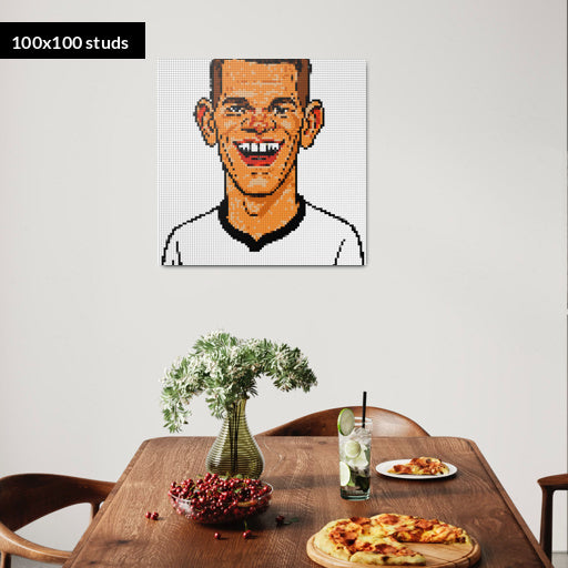 100*100studs, 80*80cm, 31,5*31,5inch