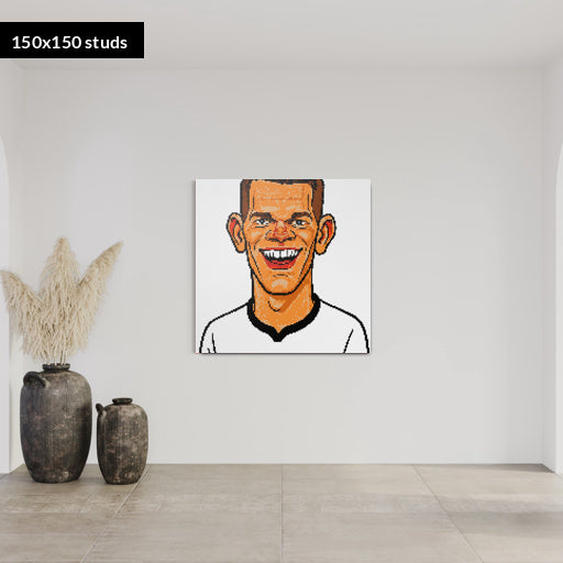 150*150studs, 120*120cm, 47,25*47,25inch