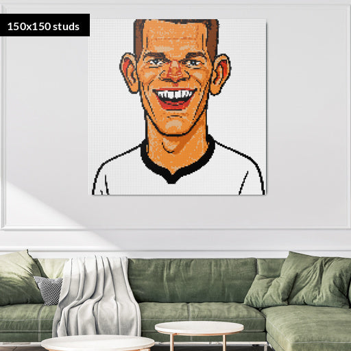 150*150studs, 120*120cm, 47,25*47,25inch