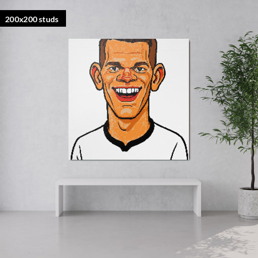 200*200studs, 160*160cm, 63*63inch