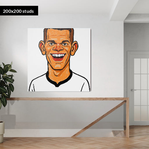 200*200studs, 160*160cm, 63*63inch