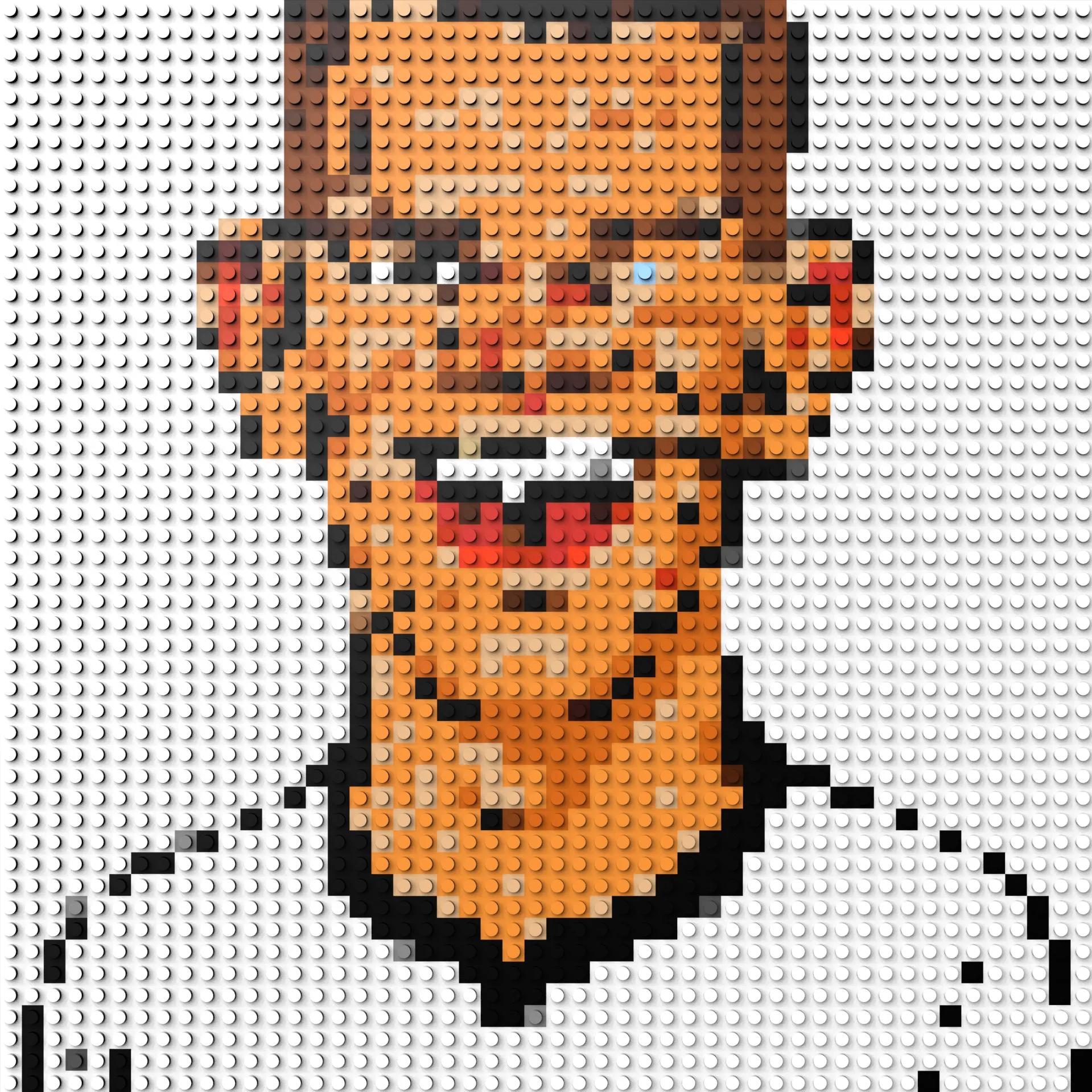 50*50studs, 40*40cm, 15,75*15,75inch