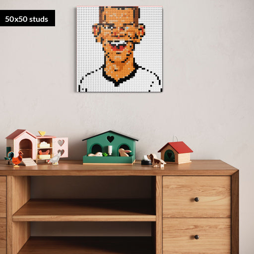 50*50studs, 40*40cm, 15,75*15,75inch