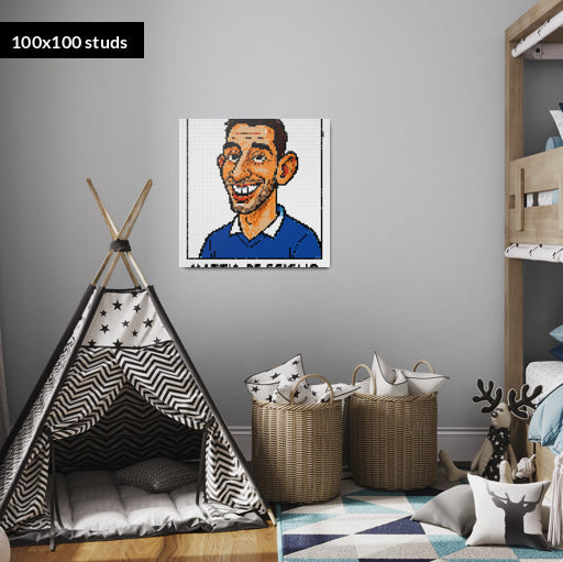 100*100studs, 80*80cm, 31,5*31,5inch