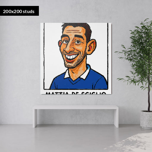 200*200studs, 160*160cm, 63*63inch