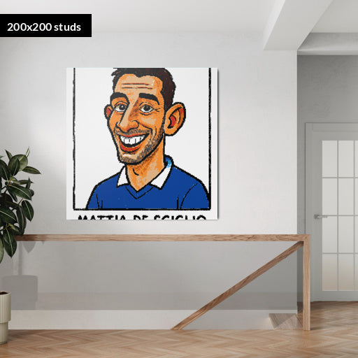 200*200studs, 160*160cm, 63*63inch