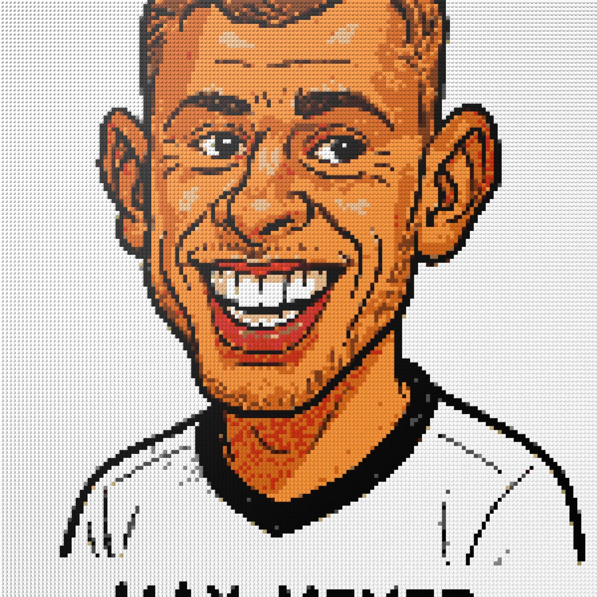 150*150studs, 120*120cm, 47,25*47,25inch