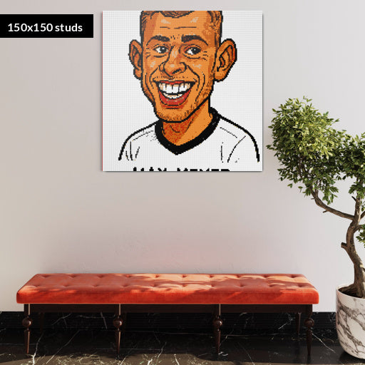 150*150studs, 120*120cm, 47,25*47,25inch