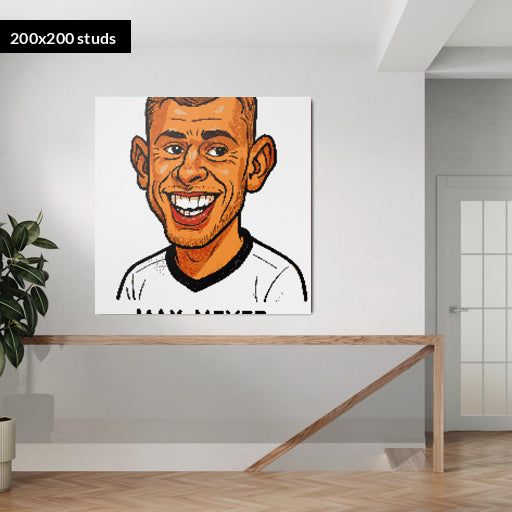 200*200studs, 160*160cm, 63*63inch